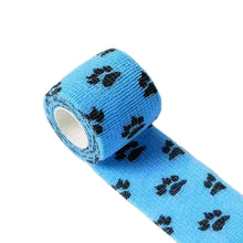 Load image into Gallery viewer, Pet Dog Self-Adhesive Elastic Bandage Wrap Anti-Dirty Paw Protector Bitter Taste Prevents Chewing Outdoor Walking Foot Cover
