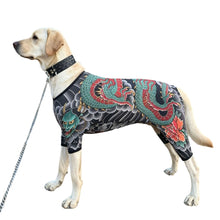 Load image into Gallery viewer, S-10XL 4-Leg Pet Tattoo Shirt Bodysuit for Dogs Cats Full Body Compression Suit Cold Vest for Small Medium Dogs Puppy Clothes
