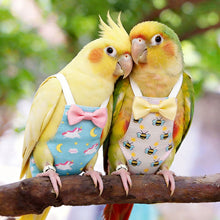 Load image into Gallery viewer, Parrot Diaper Flight Suit Diaper Clothes Small Parrot Pigeon Pet Bird Budgerigar Lovebird Pacific Parrots
