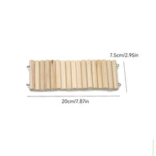Load image into Gallery viewer, Wooden Hamster Fence Playpen Barrier for Syrian Dwarf Gerbils Quail Cage Divider Small Animal Enclosure DIY Habitat Decoration Accessories
