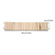 Load image into Gallery viewer, Wooden Hamster Fence Playpen Barrier for Syrian Dwarf Gerbils Quail Cage Divider Small Animal Enclosure DIY Habitat Decoration Accessories

