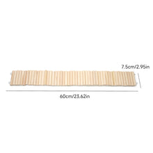 Load image into Gallery viewer, Wooden Hamster Fence Playpen Barrier for Syrian Dwarf Gerbils Quail Cage Divider Small Animal Enclosure DIY Habitat Decoration Accessories
