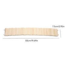 Load image into Gallery viewer, Wooden Hamster Fence Playpen Barrier for Syrian Dwarf Gerbils Quail Cage Divider Small Animal Enclosure DIY Habitat Decoration Accessories
