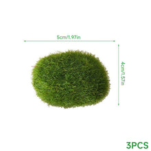 Load image into Gallery viewer, Artificial Moss Stone Rock Decor Fake Mossy Rock for Terrarium Fairy Garden Micro Landscape Bonsai Fish Tank Decoration
