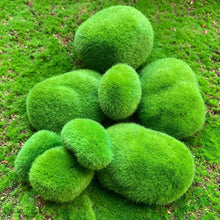 Load image into Gallery viewer, Artificial Moss Stone Rock Decor Fake Mossy Rock for Terrarium Fairy Garden Micro Landscape Bonsai Fish Tank Decoration

