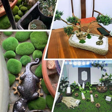 Load image into Gallery viewer, Artificial Moss Stone Rock Decor Fake Mossy Rock for Terrarium Fairy Garden Micro Landscape Bonsai Fish Tank Decoration
