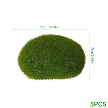 Load image into Gallery viewer, Artificial Moss Stone Rock Decor Fake Mossy Rock for Terrarium Fairy Garden Micro Landscape Bonsai Fish Tank Decoration
