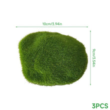 Load image into Gallery viewer, Artificial Moss Stone Rock Decor Fake Mossy Rock for Terrarium Fairy Garden Micro Landscape Bonsai Fish Tank Decoration
