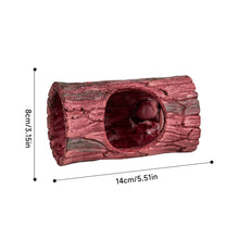 Load image into Gallery viewer, Pumpkin Tree Stump Aquarium Decoration Fish Shrimps Shelter House Landscaping Ornaments Decor Fish Tank Submarine Cave Decor
