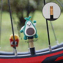 Load image into Gallery viewer, Cartoon Bicycle Air Nozzle Valve Cap Road Bike Silicone Creative Waterproof Valve Caps Cover Mountain Bike Decoration Riding Equipment
