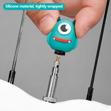 Load image into Gallery viewer, Cartoon Bicycle Air Nozzle Valve Cap Road Bike Silicone Creative Waterproof Valve Caps Cover Mountain Bike Decoration Riding Equipment
