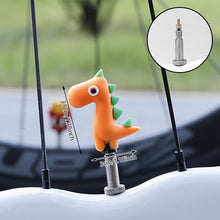 Load image into Gallery viewer, Cartoon Bicycle Air Nozzle Valve Cap Road Bike Silicone Creative Waterproof Valve Caps Cover Mountain Bike Decoration Riding Equipment
