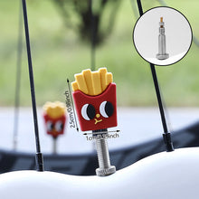 Load image into Gallery viewer, Cartoon Bicycle Air Nozzle Valve Cap Road Bike Silicone Creative Waterproof Valve Caps Cover Mountain Bike Decoration Riding Equipment
