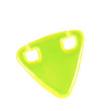Load image into Gallery viewer, Reflective Bike Saddle Pendant Sticker Night Light Decor Decals Vinyl Triangle Tape Safety Warning Streamer Cycling Decoration Accessories
