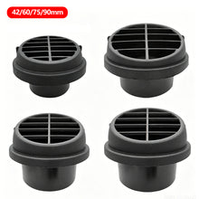 Load image into Gallery viewer, 42/60/75/90mm Car Heater Ducting Reducer Hose Tube Connector Heater Ducting Round Flat Pipe Joiner Connector for Eberspacher Webasto
