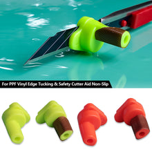 Load image into Gallery viewer, 2Pcs Professional Car Wrap Cutting Tool Film Trimming Limit Guide for PPF Vinyl Edge Tucking &amp; Safety Cutter Aid Non-Slip ﻿
