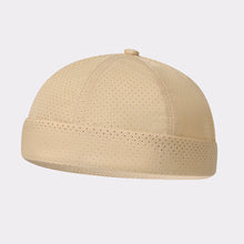 Load image into Gallery viewer, Men's Brimless Mesh Beanie Cap Summer Hat Adjustable Breathable Quick Drying Cooling Stretch Hat For Cycling Running Accessories
