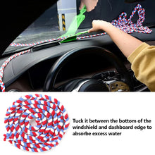 Load image into Gallery viewer, 2m High Absorbency Film Water Rope for Car Windshield Elastic Soft Fabric Edge Tucking Tool for Window Tinting Reusable
