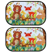 Load image into Gallery viewer, 2Pcs Car Sun Shade Side Window Windscreen Roof Window UV Protection Auto SunShade Curtain For Children Adults Adsorption SunShade Cover
