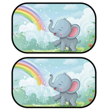 Load image into Gallery viewer, 2Pcs Car Sun Shade Side Window Windscreen Roof Window UV Protection Auto SunShade Curtain For Children Adults Adsorption SunShade Cover
