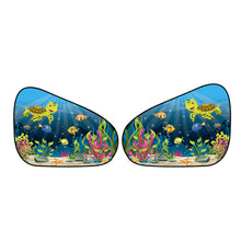Load image into Gallery viewer, 2Pcs Car Sun Shade Side Window Cover Windscreen Roof Window Folding Visor Cartoon UV Protection Sun Visor Protector Cover Auto Accessories
