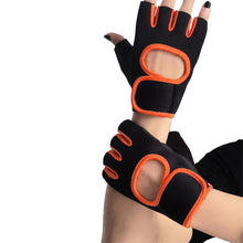 Load image into Gallery viewer, 1Pair Non-Slip Breathable Half Finger Fitness Hand Palm Sports Gloves Shock-absorbing for Cycling Weightlifting Bodybuilding Training
