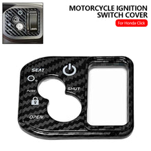 Load image into Gallery viewer, Motorcycle Ignition Switch Cover Carbon Fiber Key Hole Protector Lock Decorative Sticker For Honda Click
