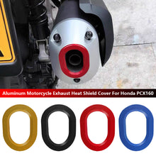 Load image into Gallery viewer, Aluminum Motorcycle Exhaust Heat Shield Cover For Honda PCX160 Modified Anti-Scald Pipe Guard Tail Cap Scooter Accessories

