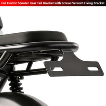 Load image into Gallery viewer, E-bike Complete License Plate Mounting Kit for Electric Scooter Rear Tail Bracket with Screws Wrench Fixing Bracket
