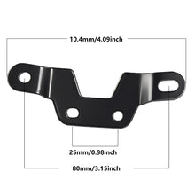 Load image into Gallery viewer, Motorcycle Electric Scooter Rear License Plate Bracket Modification Plate Holder Long Strip License Frame for E-Bike with Screws Wrench Fixing Bracket
