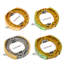 Load image into Gallery viewer, Electric Scooter Motorcycle Brake Shoes for Electric Scooter Motorcycle Front Rear Drum Brake Linings 80mm 90mm 110mm 130mm For AG50 CG125 Compatible Replacement Part
