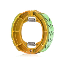 Load image into Gallery viewer, Electric Scooter Motorcycle Brake Shoes for Electric Scooter Motorcycle Front Rear Drum Brake Linings 80mm 90mm 110mm 130mm For AG50 CG125 Compatible Replacement Part

