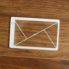 Load image into Gallery viewer, Viewfinder Ruler Golden Ratio Ruler For Clear Fibonacci Composition View Finder Viewer Photography Painting Art Tool
