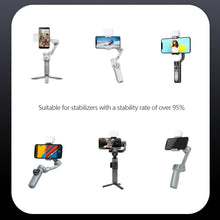 Load image into Gallery viewer, Mini RGB Magnetic Fill Light 3-stop Brightness 7 Color Adjustment Gimbal LED Video Photography Light for Phone Selfie
