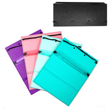 Load image into Gallery viewer, Nursing Clipboard Foldable Handheld Folders Portable Writing Board 3 Layers Secure Paper Grip for Ducuments for Doctors Students
