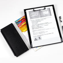 Load image into Gallery viewer, Nursing Clipboard Foldable Handheld Folders Portable Writing Board 3 Layers Secure Paper Grip for Ducuments for Doctors Students
