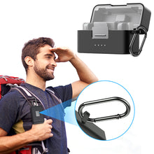 Load image into Gallery viewer, Silicone Protective Cover for DJI Mic Mini Microphone Charging Case Anti Drop Anti Scratch Storage Box with Carabiner
