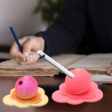Load image into Gallery viewer, Novelty Melting Lollipop Style Pen Holder Stand Flower Base Silicone Organizer for Desk Stationery Stylus and Pencil Storage
