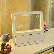 Load image into Gallery viewer, 3D Pen Holder Night Light LED Desk Lamp with Motivational Sign Creative Graduation Gift for Students Present Room Decor
