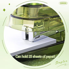 Load image into Gallery viewer, 360 Degree Rotatable Stapler for Students and Office Use Portable Desktop Stapler with 400pcs Staples for School Home and Document Binding
