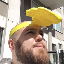 Load image into Gallery viewer, New Funny Giant Hand Palm Sun Hat Creative UV Protection Cap Adjustable Headband Novelty Photo Prop
