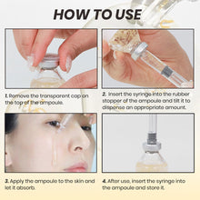 Load image into Gallery viewer, Peptide Intensive Lifting Ampoule Deep Collagen Face Firming Moisturizing Serum Glass Skin Tightening Hydration Women Skincare
