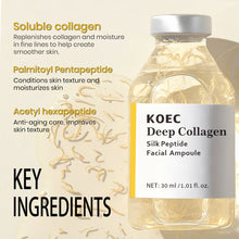 Load image into Gallery viewer, Peptide Intensive Lifting Ampoule Deep Collagen Face Firming Moisturizing Serum Glass Skin Tightening Hydration Women Skincare
