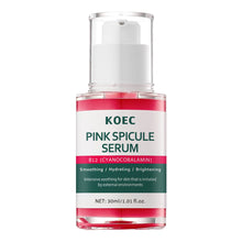 Load image into Gallery viewer, Vitamin Facial Pink Spicule Serum Hydrating Soothing Brightening Microneedling Anti-Wrinkle Pore Tightening Niacinamide Skin Care
