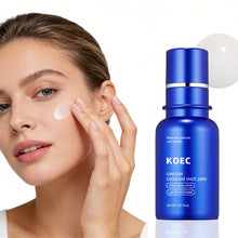 Load image into Gallery viewer, Blue Micro Needle Facial Essence for Closing Pores Acne Control Oil Reduction Essence Milk Women Facial Care Essence
