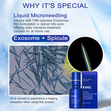 Load image into Gallery viewer, Blue Micro Needle Facial Essence for Closing Pores Acne Control Oil Reduction Essence Milk Women Facial Care Essence
