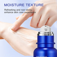 Load image into Gallery viewer, Blue Micro Needle Facial Essence for Closing Pores Acne Control Oil Reduction Essence Milk Women Facial Care Essence
