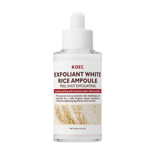 Load image into Gallery viewer, Exfoliant Black &amp; White Rice Ampoule Facial Serum Peel Shot Exfoliating Brightening Remove Dead Skin Blackhead Facial Cleaning
