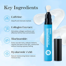 Load image into Gallery viewer, 15ml Aqua Boom Caffein Cooling Brightening Firming Eye Gel Reduce Dark Circles &amp; Fine Lines Hyaluronic Acid Niacinamide
