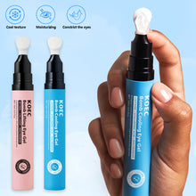 Load image into Gallery viewer, 15ml Aqua Boom Caffein Cooling Brightening Firming Eye Gel Reduce Dark Circles &amp; Fine Lines Hyaluronic Acid Niacinamide
